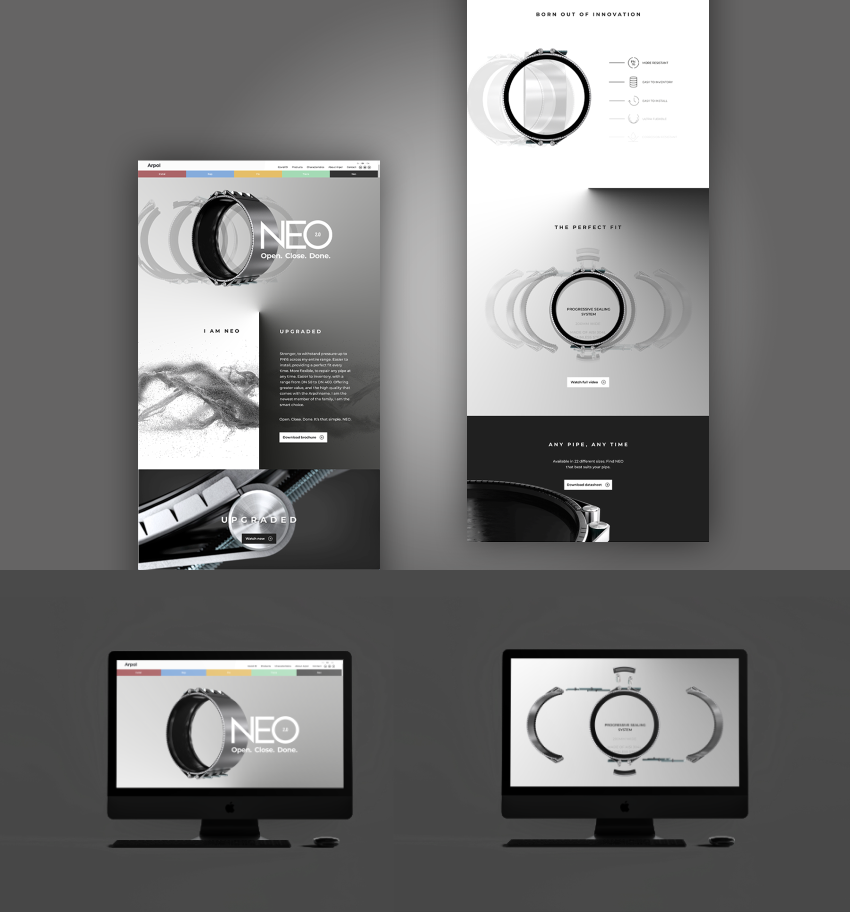 arpol website design