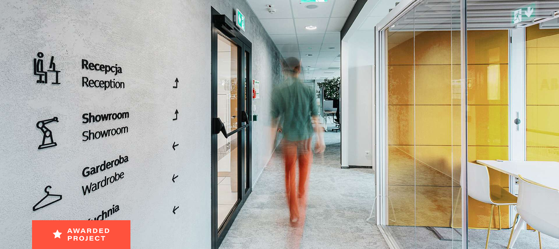 ABB: Wayfinding signage system