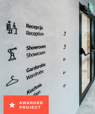 ABB: Wayfinding signage system