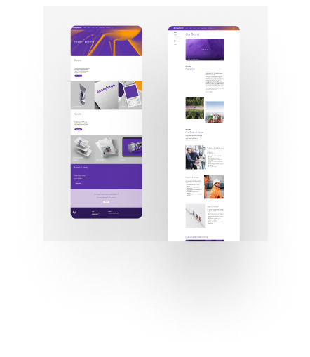 Accelleron brand portal